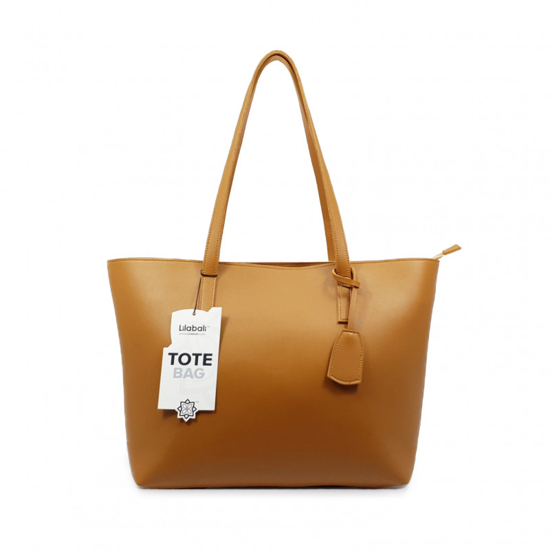 Beige Office Bag
