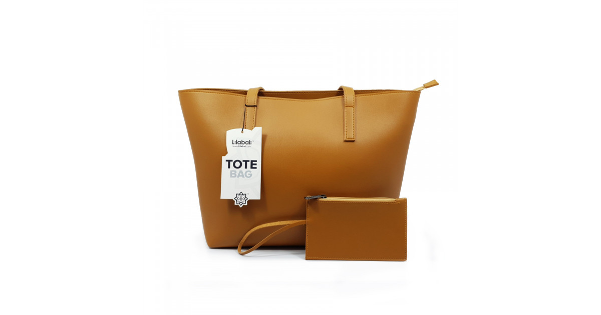 Beige Office Bag