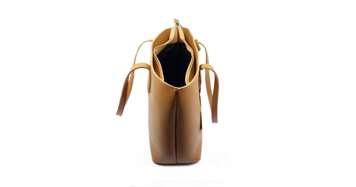 Beige Office Bag